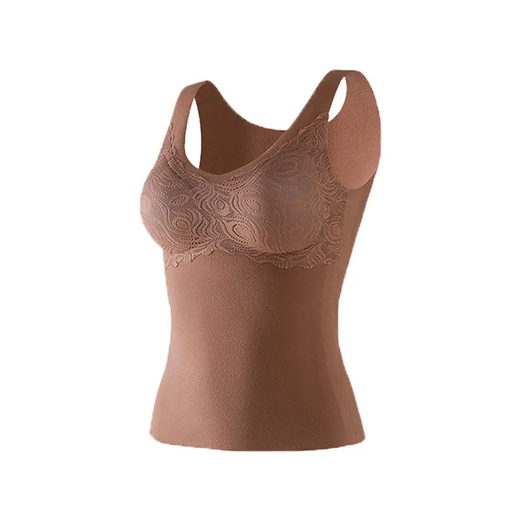 Autumn And Winter Ginger Self-heating Dralon Cationic Thermal Underwear