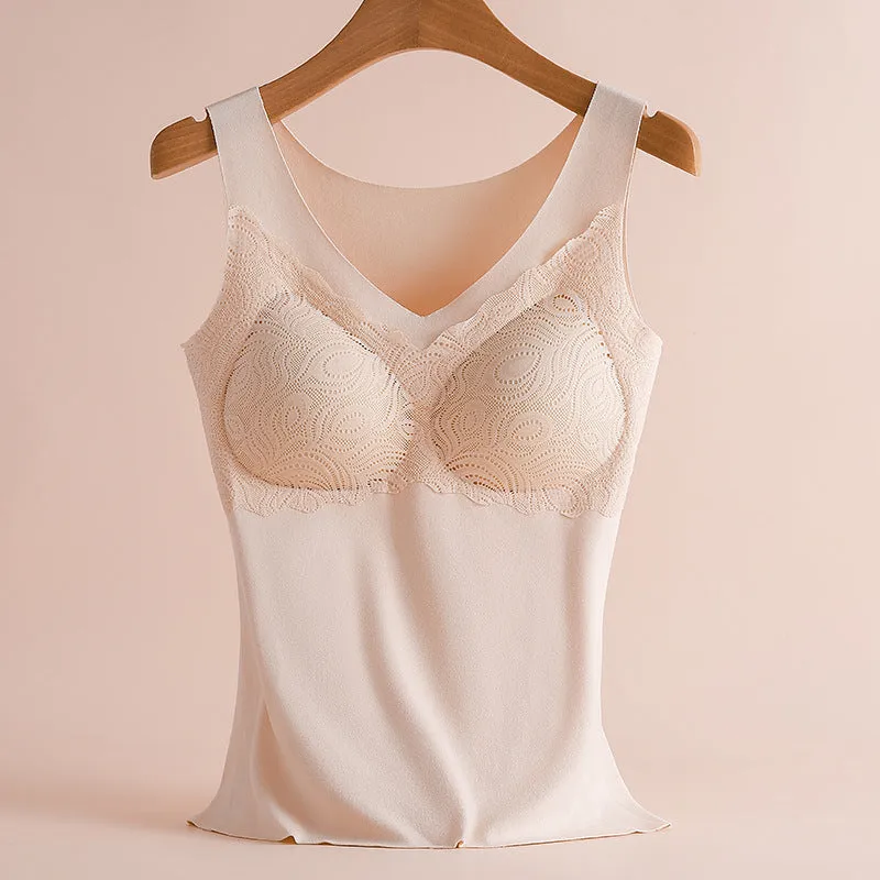 Autumn And Winter Ginger Self-heating Dralon Cationic Thermal Underwear