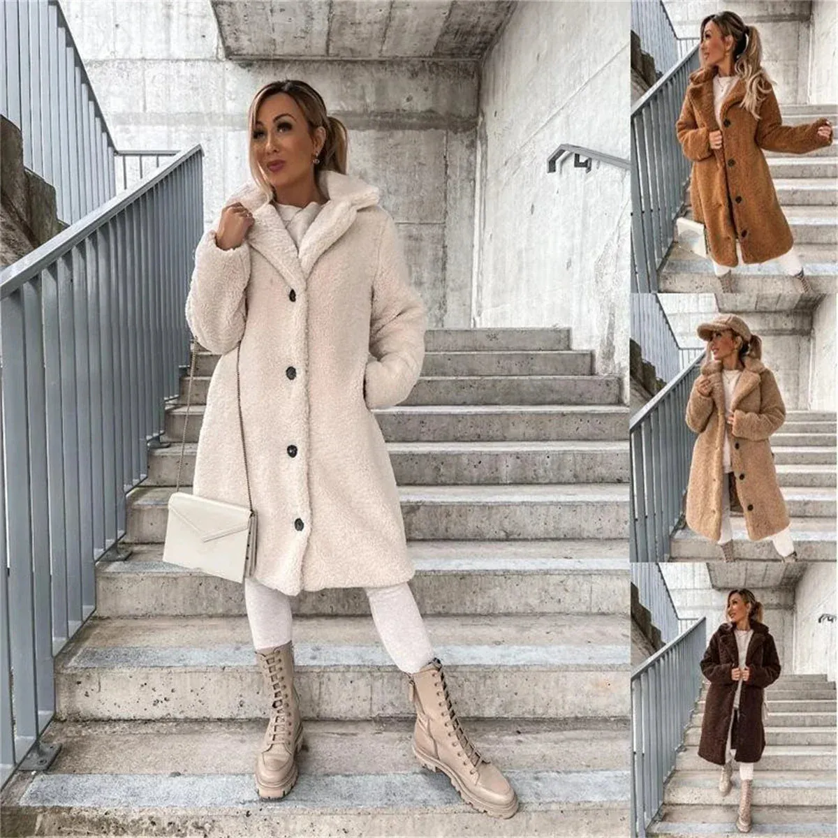 Ava™ - Warm Embrace Teddy Coat