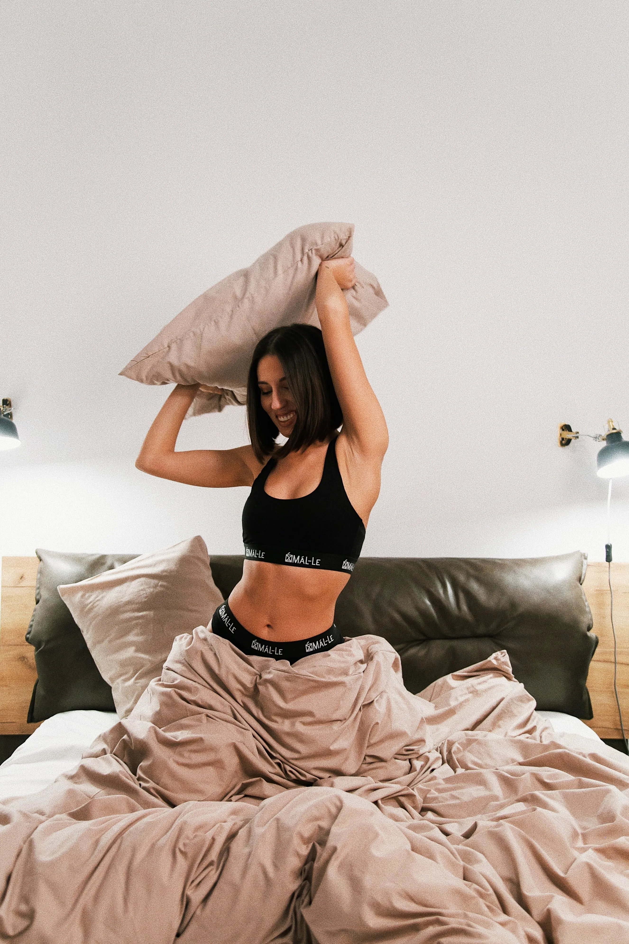 Basic Black Sporty Bra