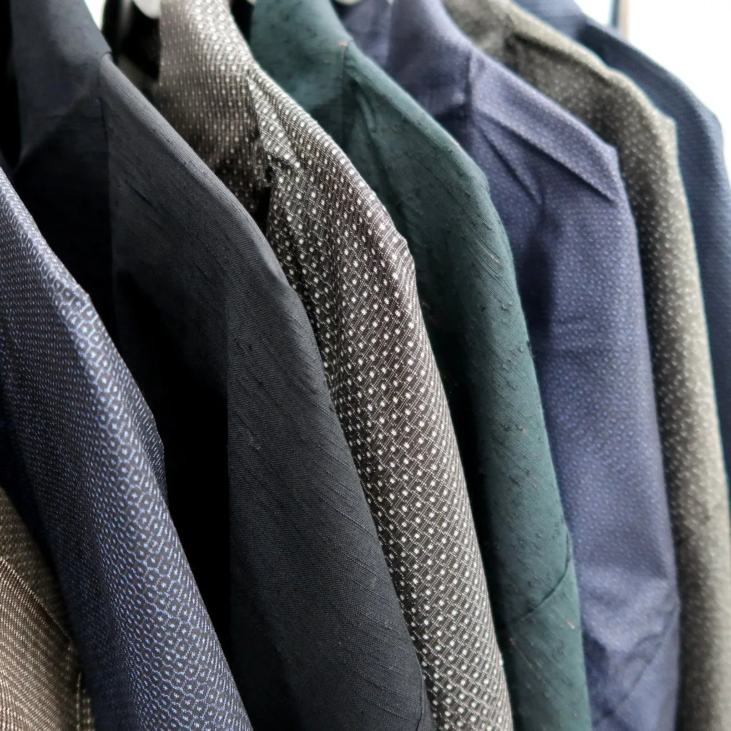 Bundle 12pcs Silk Vintage Men's Graphic Lining Haori Jacket Wholesale Bulk Free Shipping #521