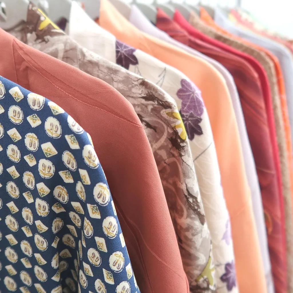 Bundle 15pcs Silk Haori Jacket Wholesale Bulk Free Shipping #538