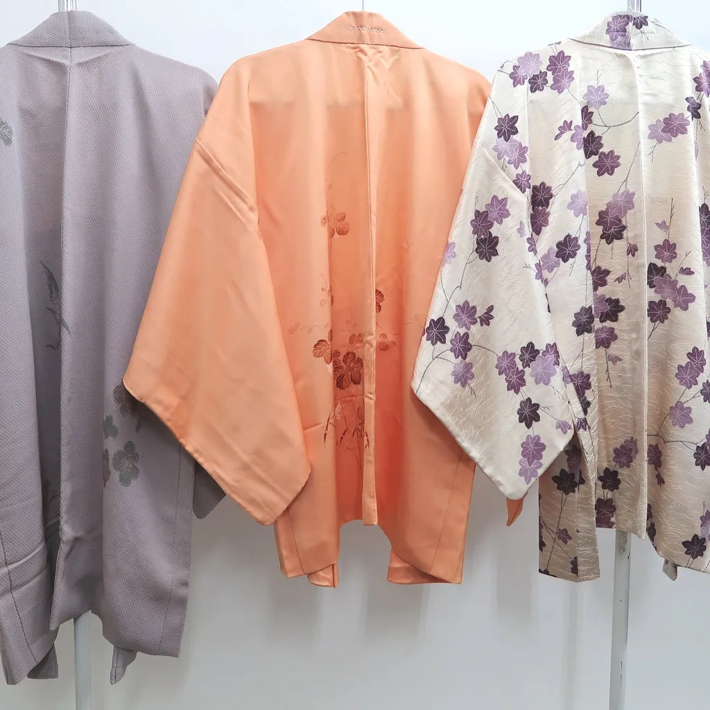 Bundle 15pcs Silk Haori Jacket Wholesale Bulk Free Shipping #538