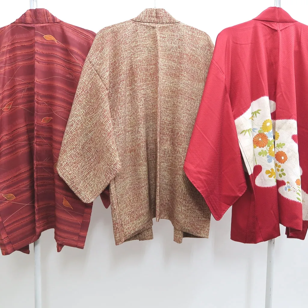 Bundle 15pcs Silk Haori Jacket Wholesale Bulk Free Shipping #538