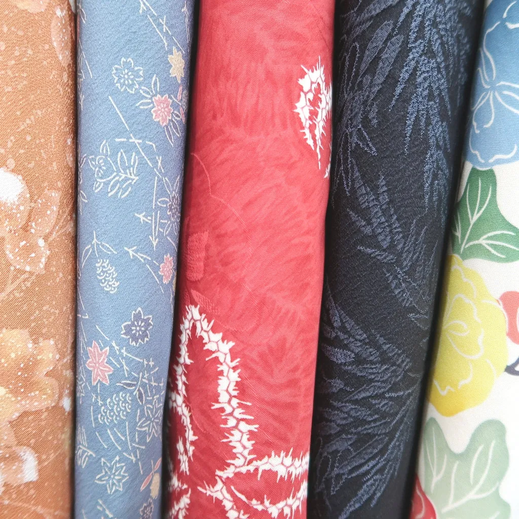 Bundle 15pcs Silk Haori Jacket Wholesale Bulk Free Shipping #566