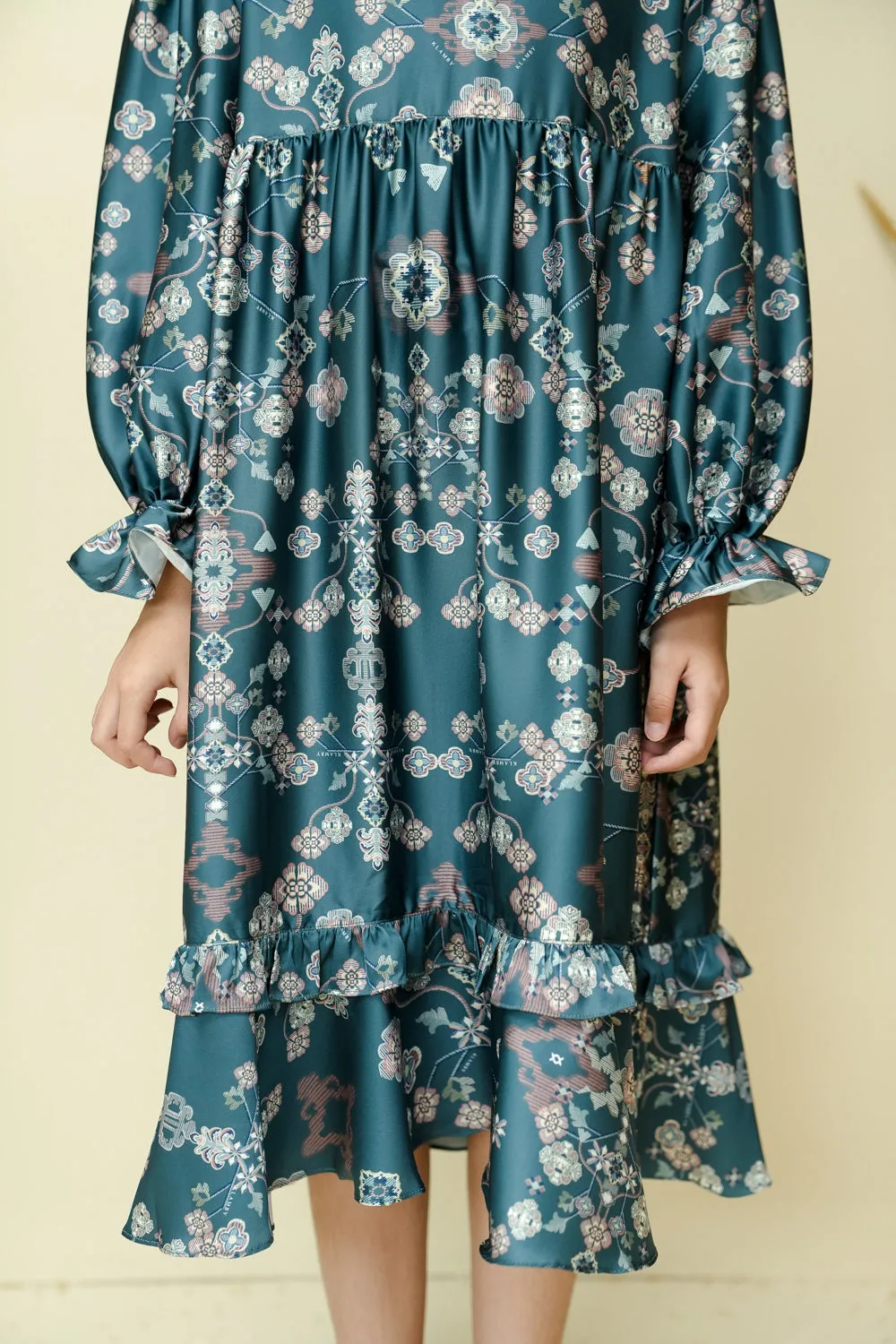 Dumai Dress Girl Emerald