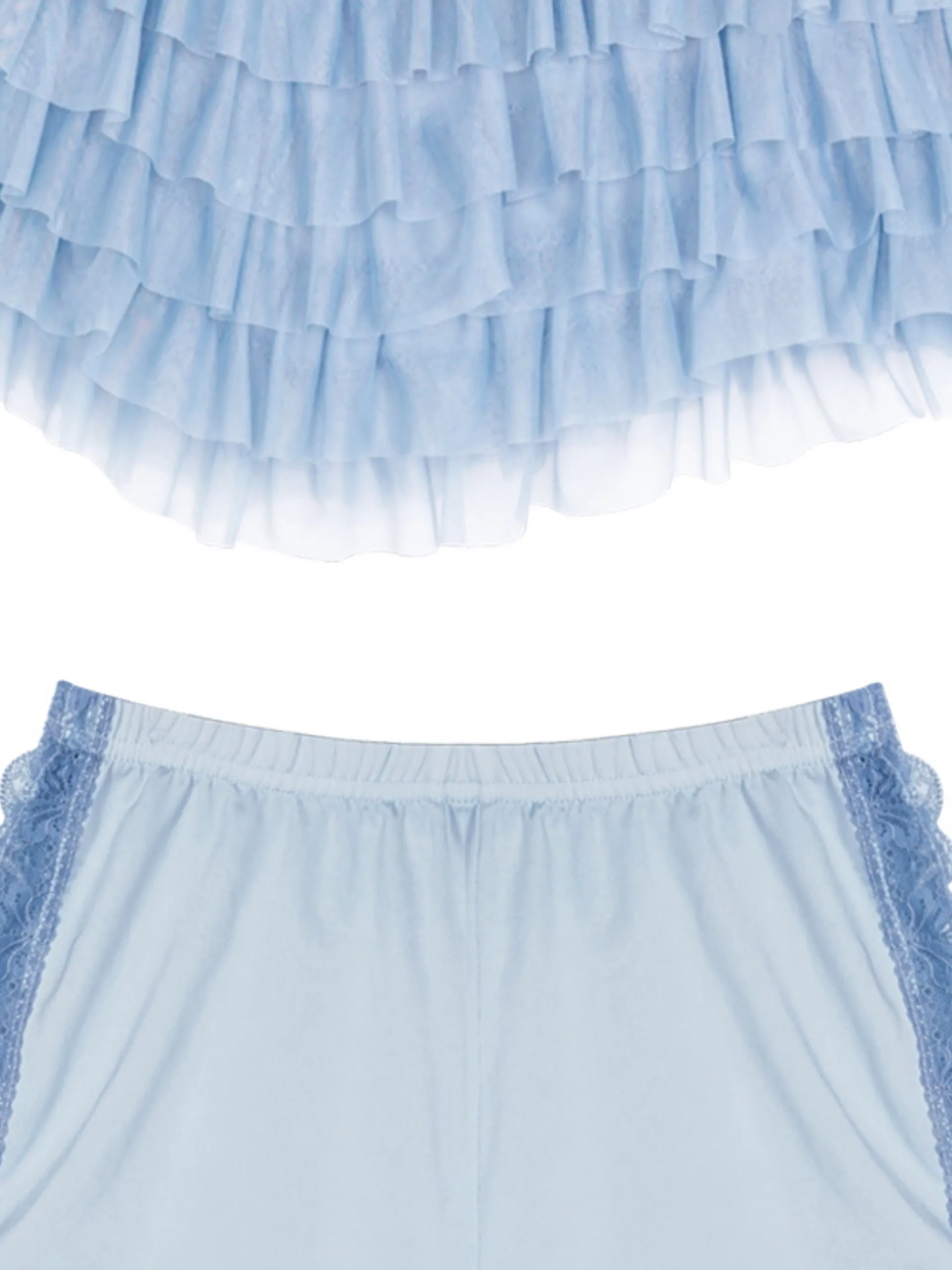 Fish Bone Slip Cake Dress