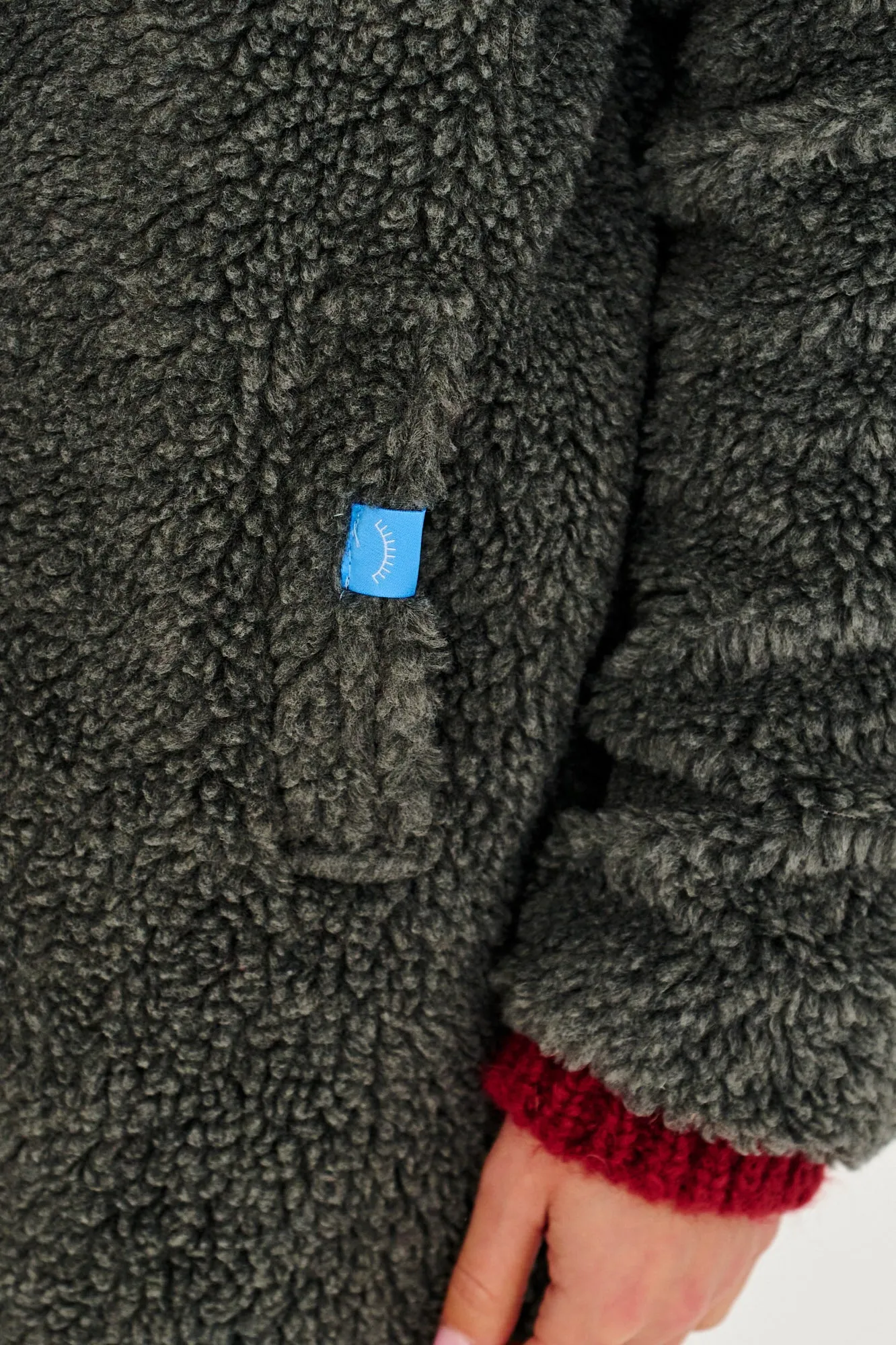 Frosty Glow Teddy Coat