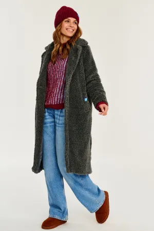Frosty Glow Teddy Coat