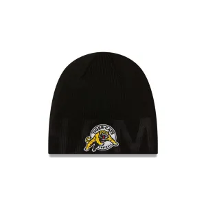 Hamilton Tiger-Cats CFL Football New Era Sideline UnCuffed Knit Beanie Hat - Black