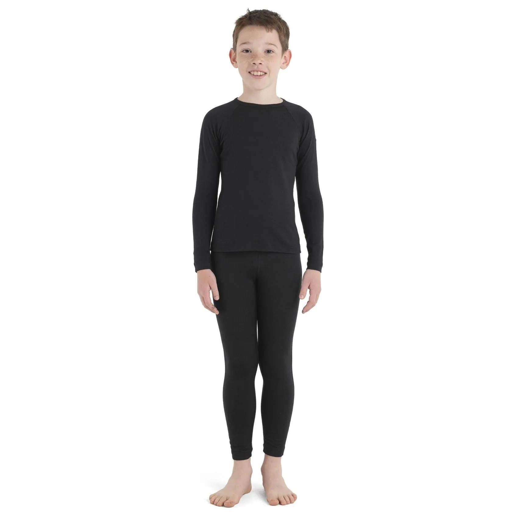 Icebreaker Kid's Merino 200 Oasis Long Sleeve Crew Neck Thermal Top