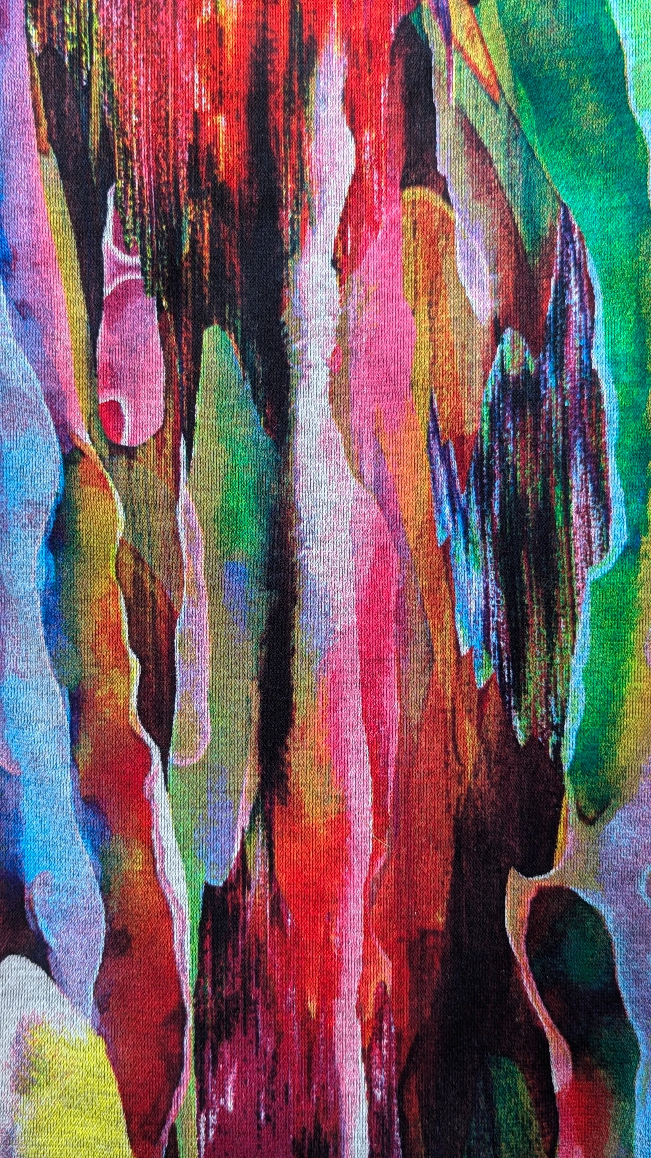 Infinity Scarf in Rainbow Watercolour