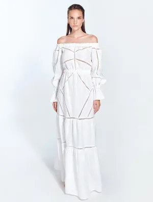 Jealine White Dress
