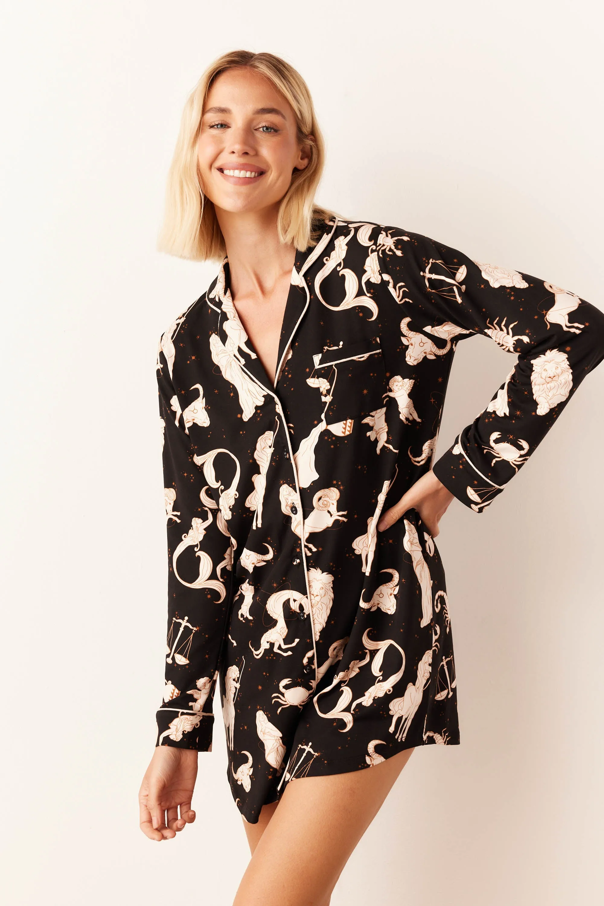 Kara Boyfriend Shirt | Zodiac