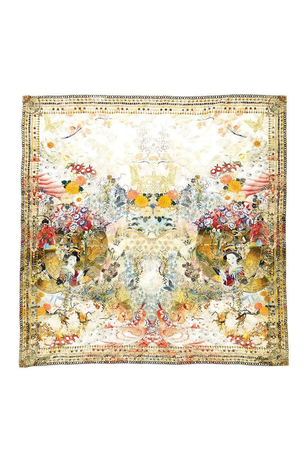 LARGE SQUARE SCARF LADY LABYRINTH