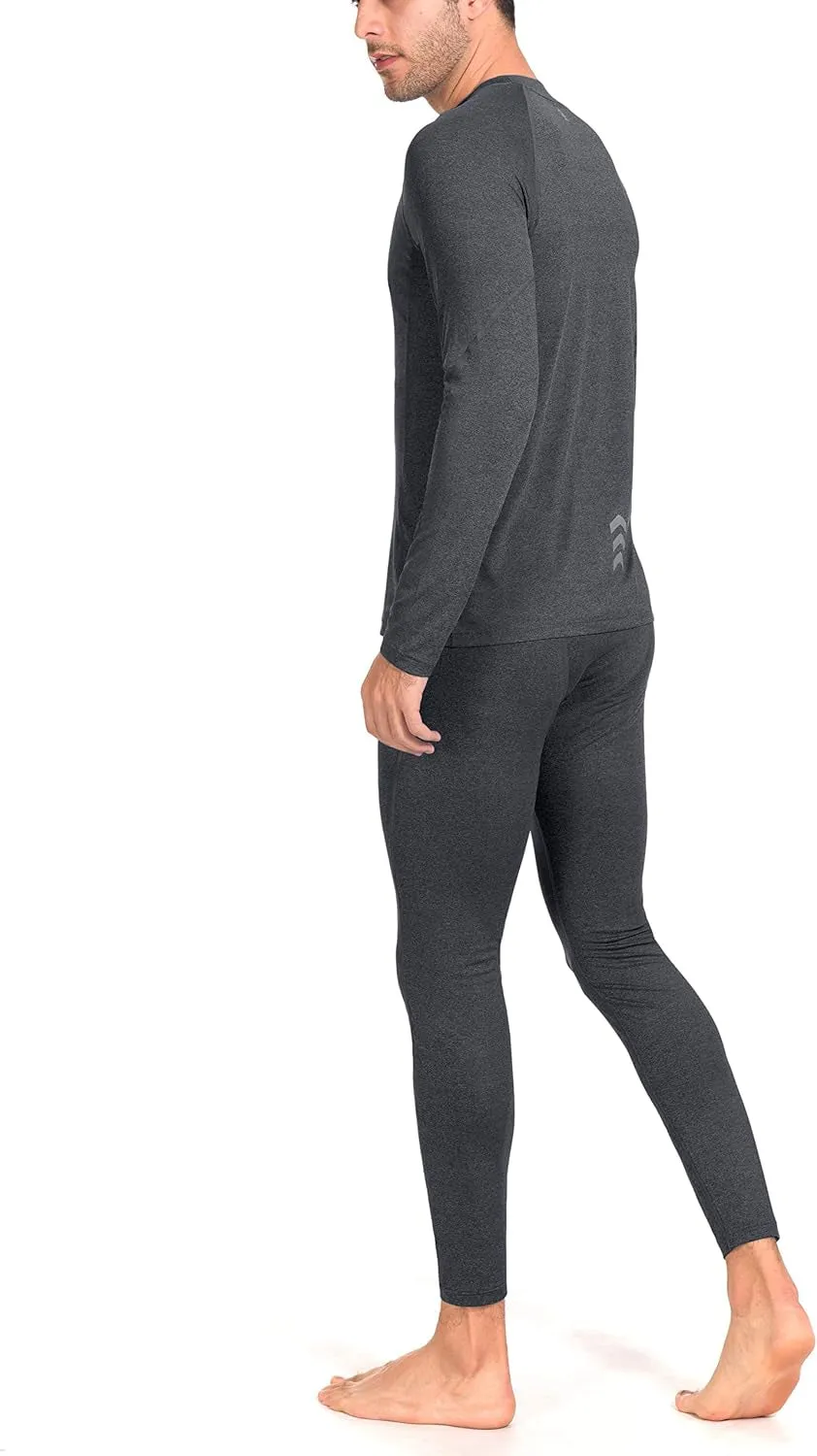 Men's Thermal Underwear Set Performance Base Layer Wicking Long Johns