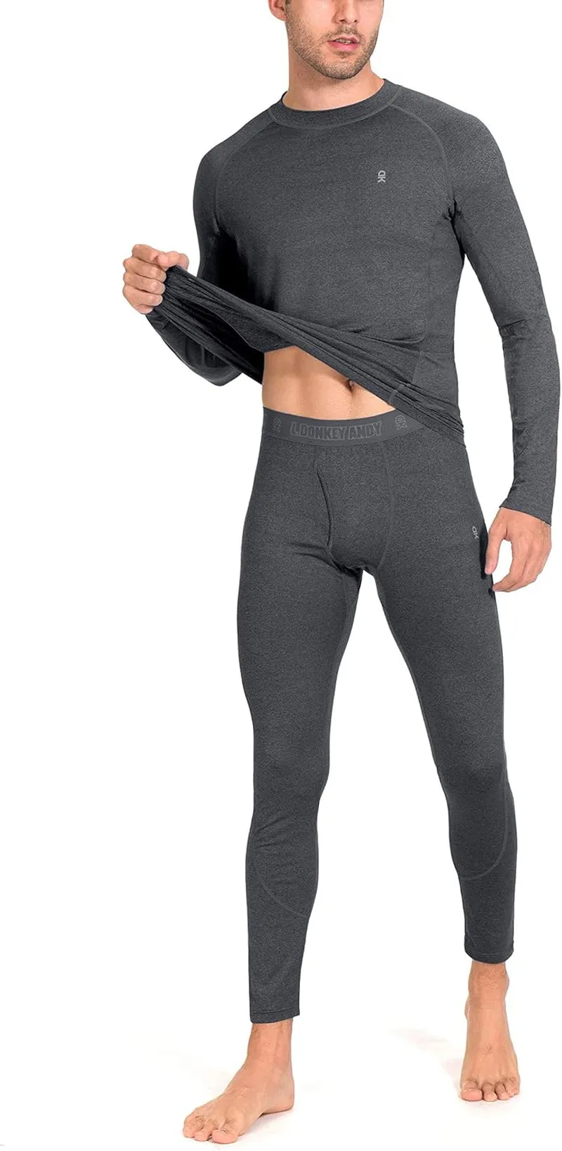 Men's Thermal Underwear Set Performance Base Layer Wicking Long Johns