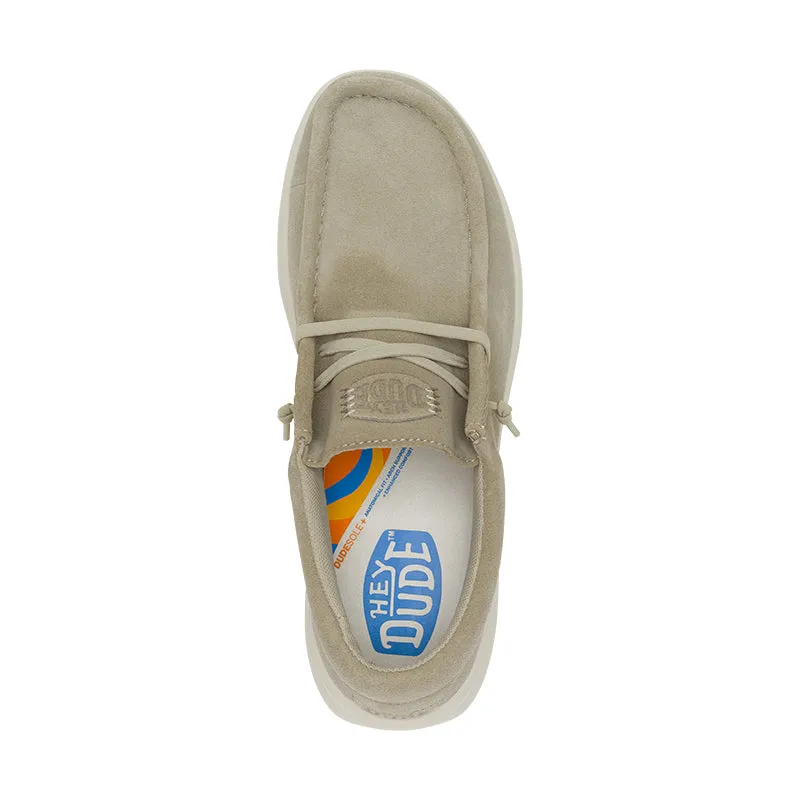 Men's Wally Comf Suede Stone Grey/Silver Birch