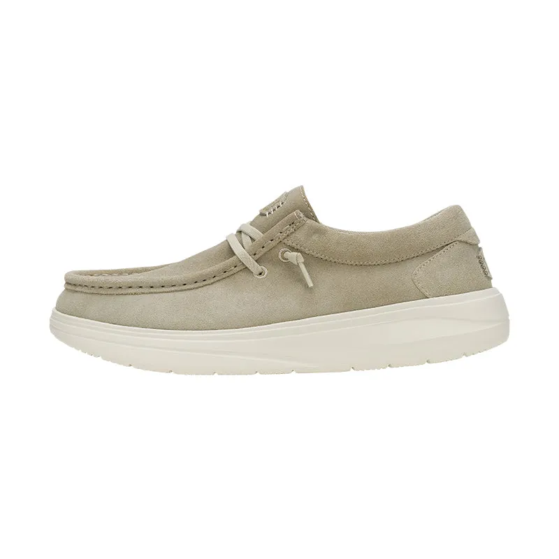 Men's Wally Comf Suede Stone Grey/Silver Birch