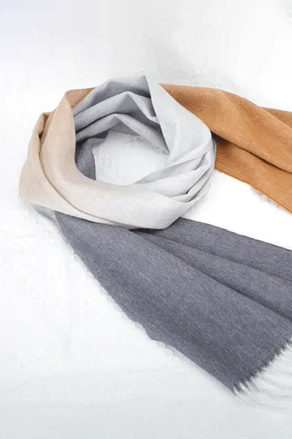 Ombre 100 Wool Fringe Scarf