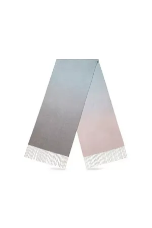 Ombre 100 Wool Fringe Scarf