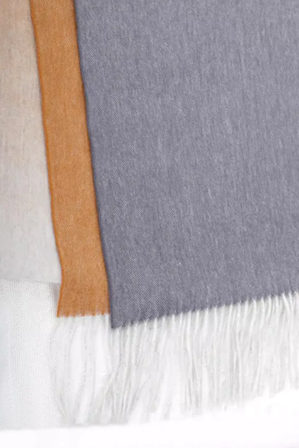 Ombre 100 Wool Fringe Scarf
