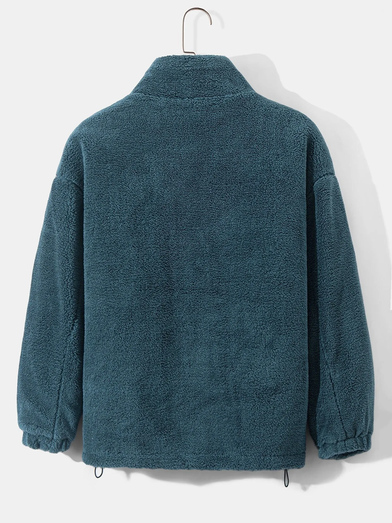Quilted Lined Teddy Coat