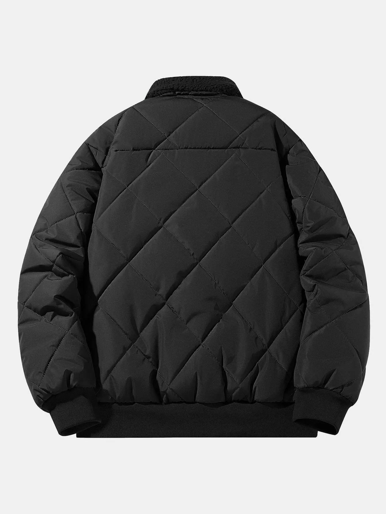 Teddy Lined Quilted Jacket