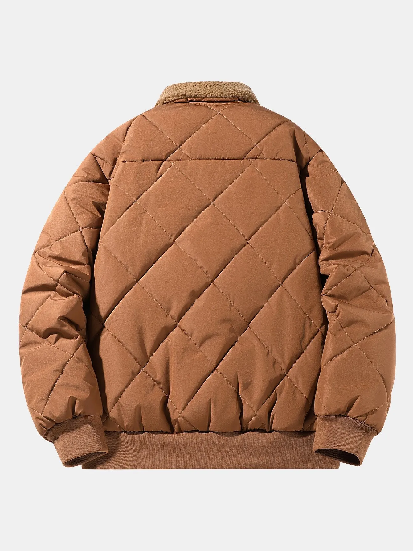 Teddy Lined Quilted Jacket