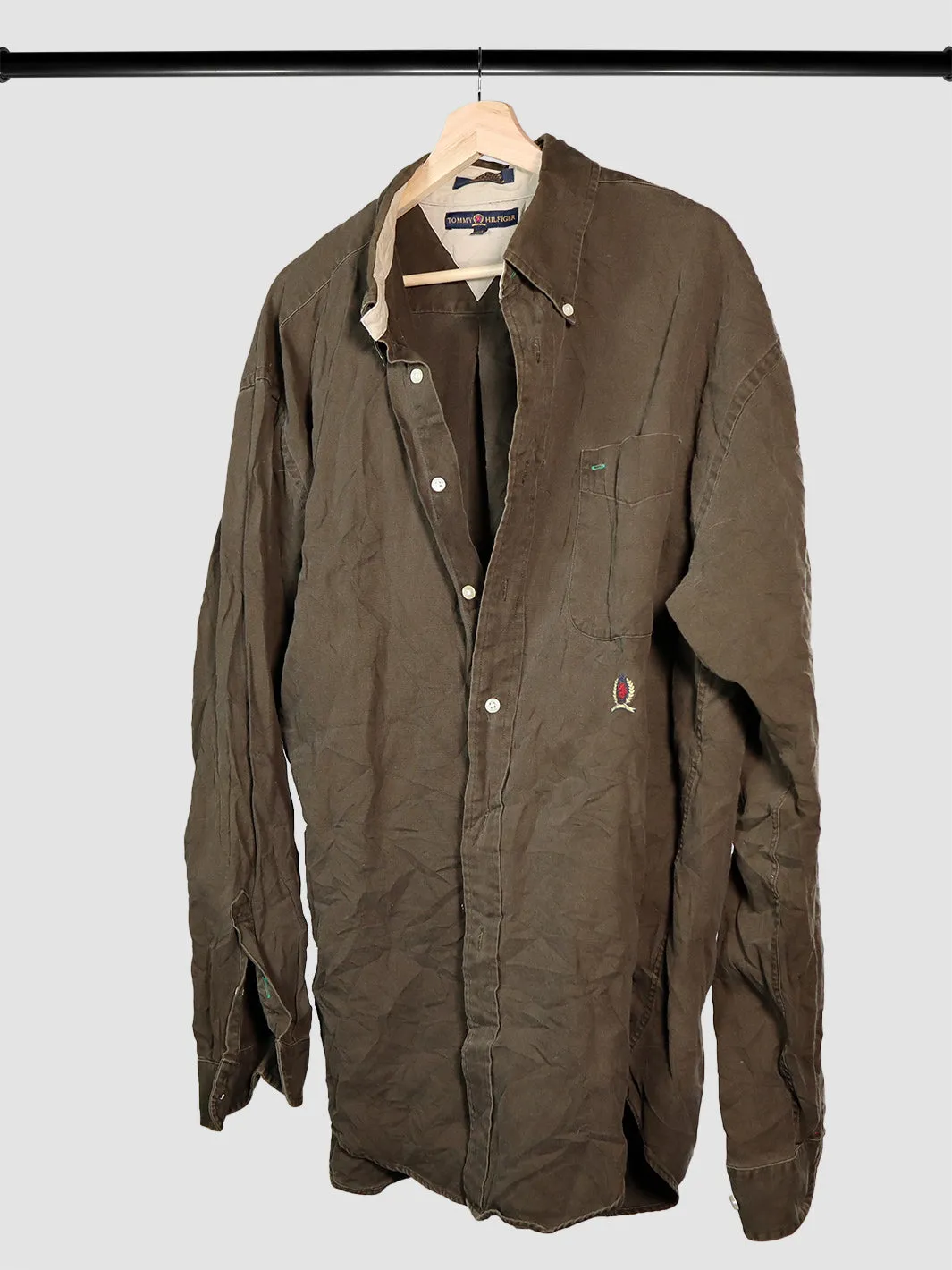 Tommy Hilfiger Vintage Button-Down Shirt (XL)