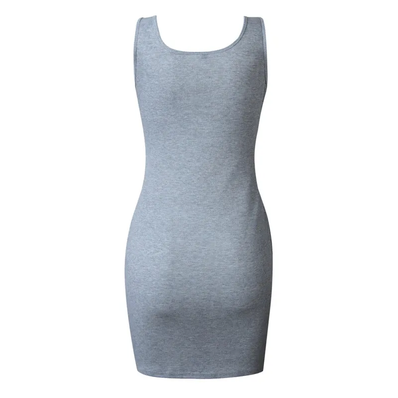 Women's Summer Casual High-Waist A-Line Mini Dress