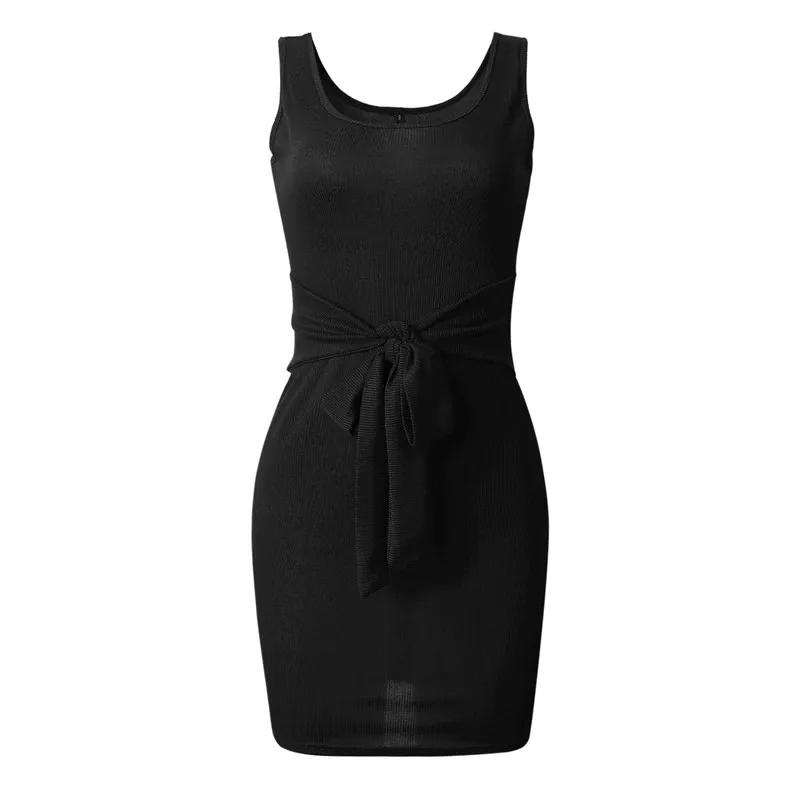Women's Summer Casual High-Waist A-Line Mini Dress