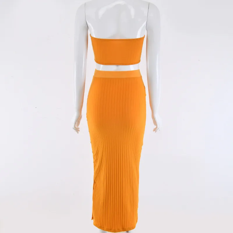 Women's Summer Casual Sheath Off-Shoulder Two-Piece Dress