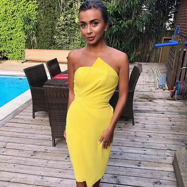 Women's Summer Off-Shoulder A-Line Sheath Dress