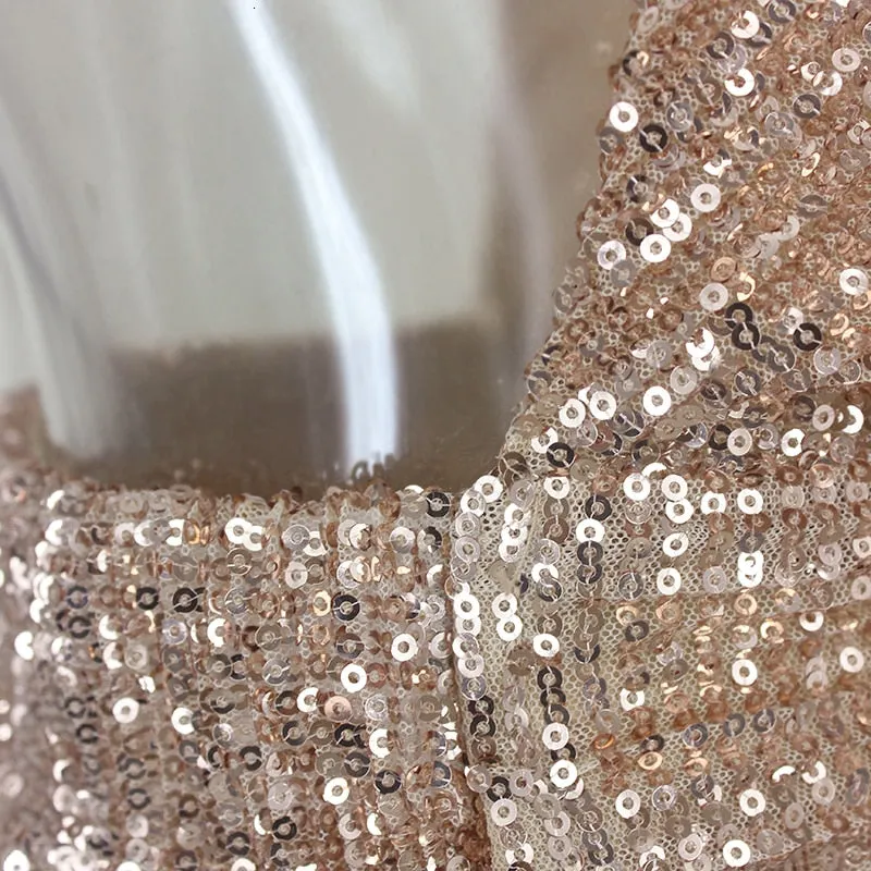 Women's Summer Sequin A-Line Sheath V-Neck Dress