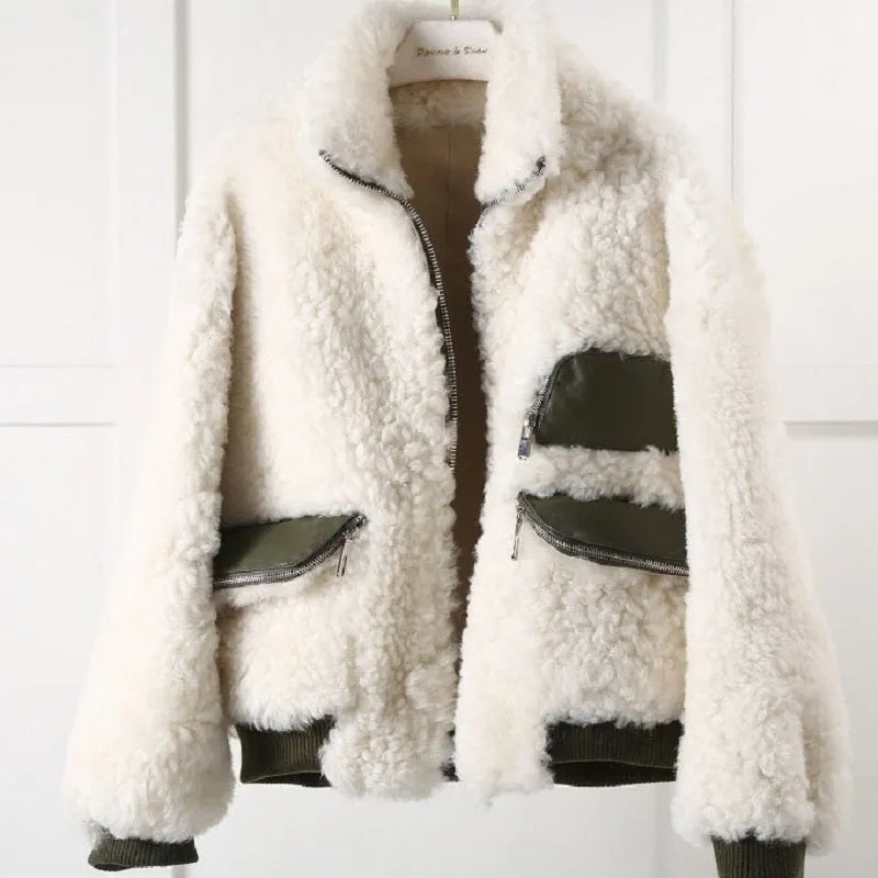 Women's Winter Casual Warm Loose Wool Coat