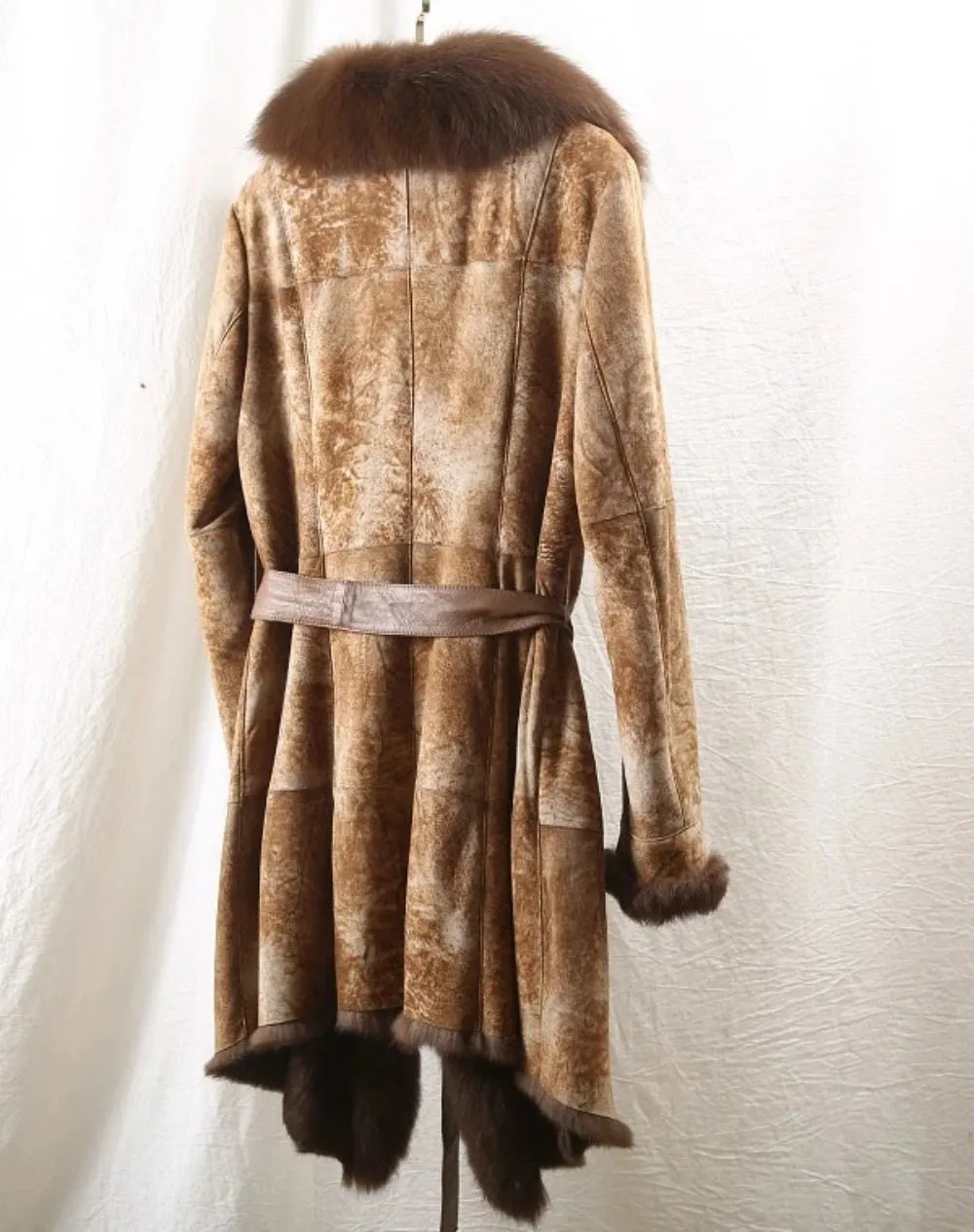 Women's Winter Casual Warm Slim Warm Coat With Rabbit Fur