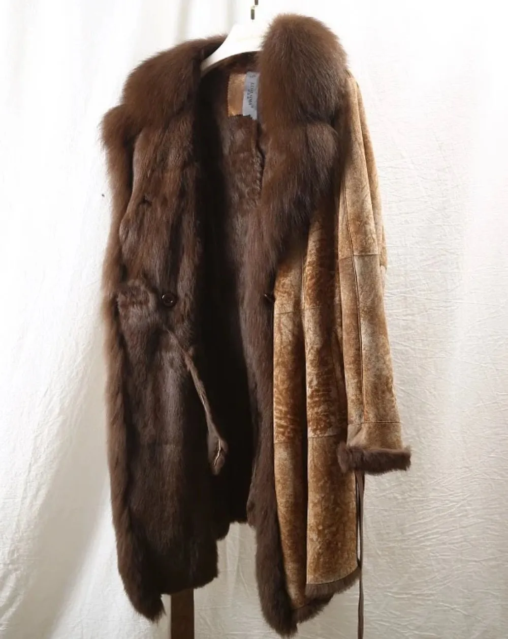 Women's Winter Casual Warm Slim Warm Coat With Rabbit Fur