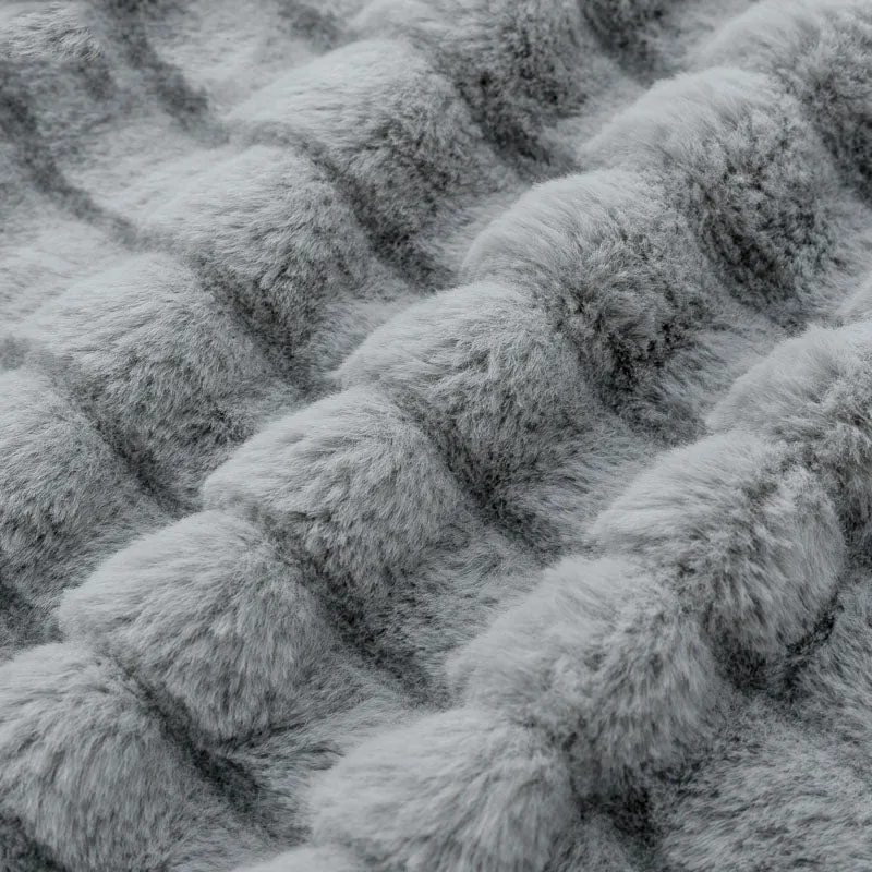 Women's Winter Faux Fur V-Neck Coat