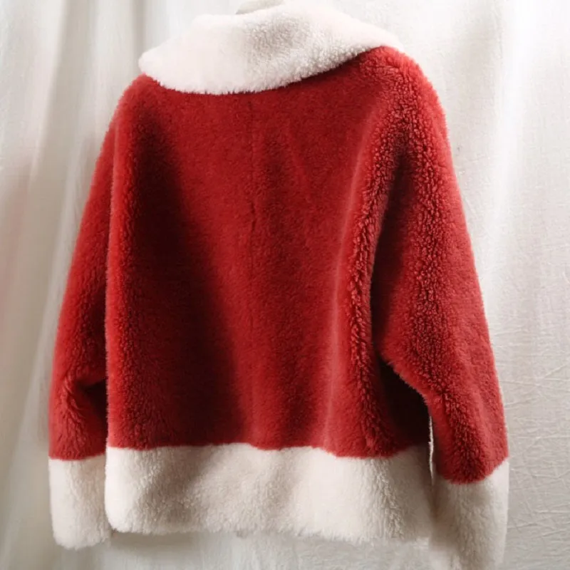Women's Winter Warm Slim Wool Short Coat