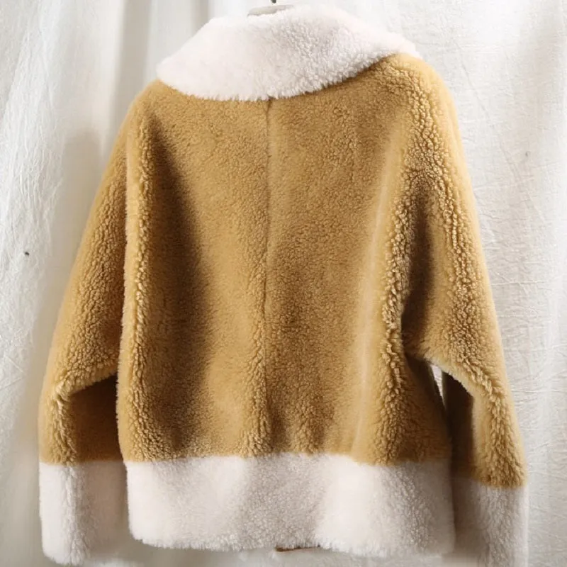 Women's Winter Warm Slim Wool Short Coat