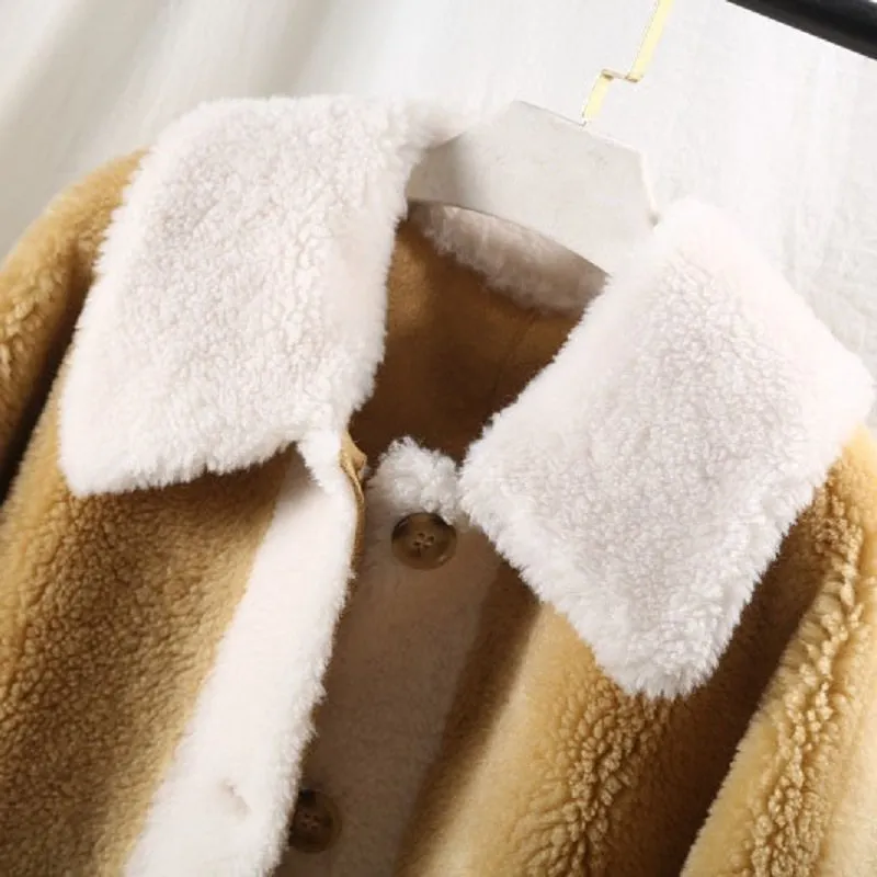 Women's Winter Warm Slim Wool Short Coat