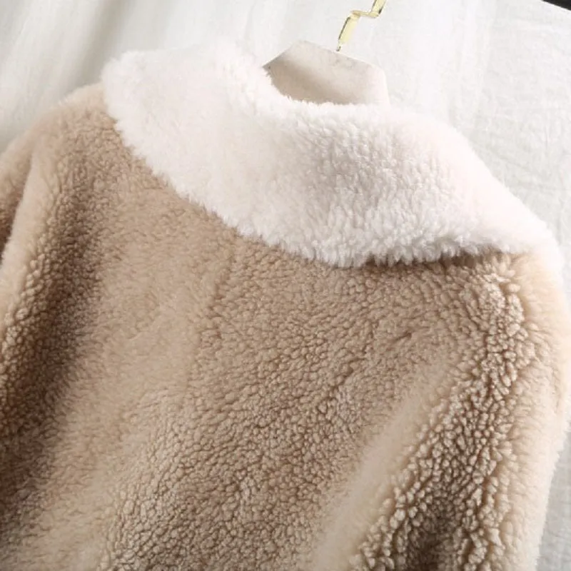 Women's Winter Warm Slim Wool Short Coat